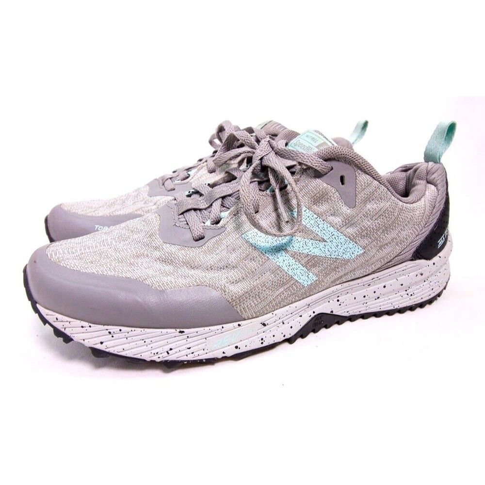 New Balance NITREL v3 Trail Womens Size 8.5 D Speed Ride Grey Green Running Shoe